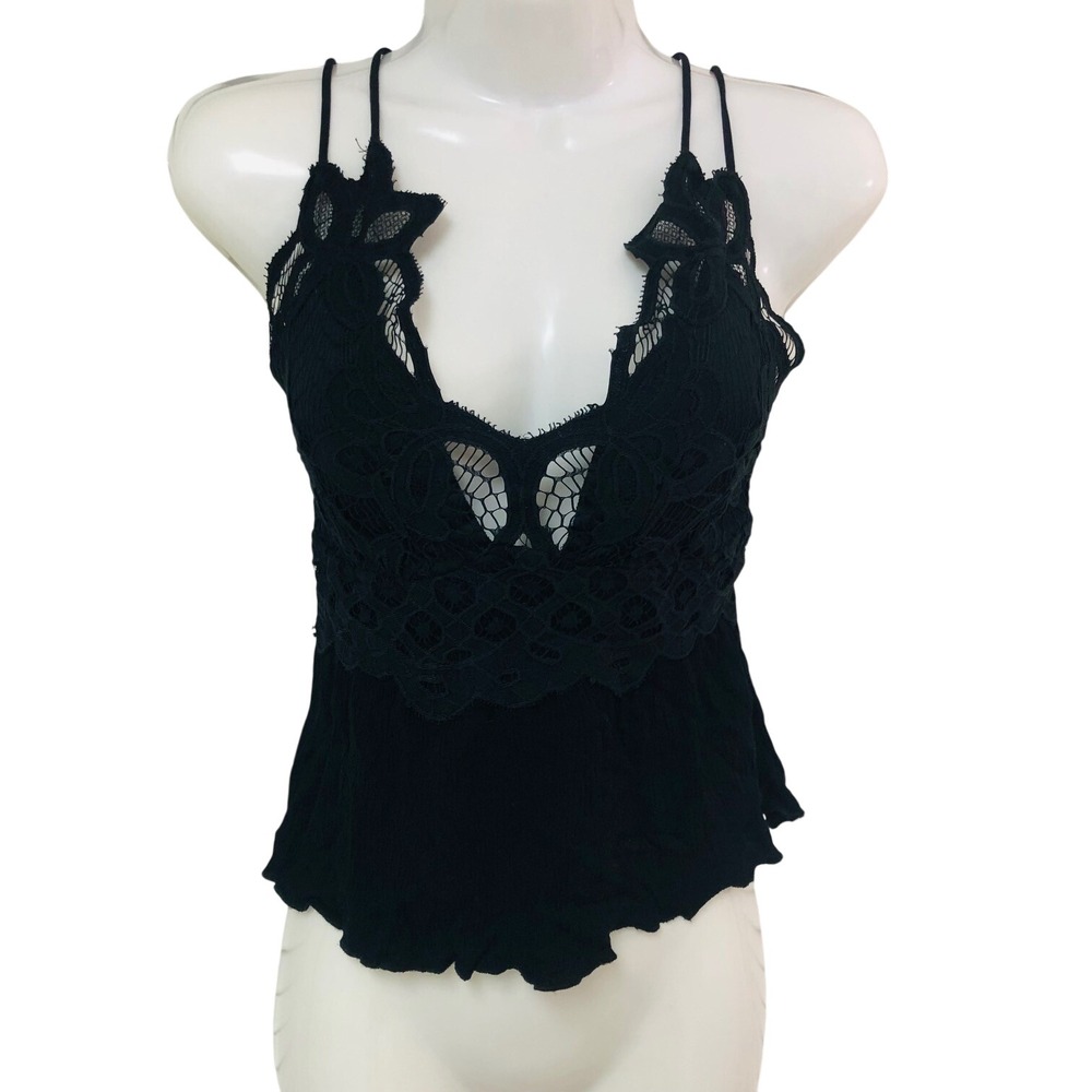 Y2K J for Justify Lace Crochet Cami Boho Coachella Romantic Festival ‎ Womens M